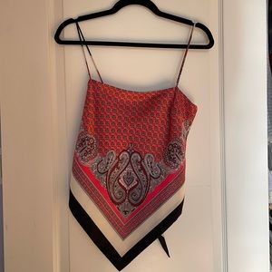 Zara scarf top